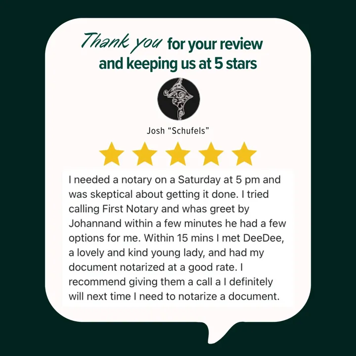 Five-star review from Bruce Williams: “They came to my Mom's room at the Care Center at her Senior Living Facility on a Sunday, which helped tremendously!”